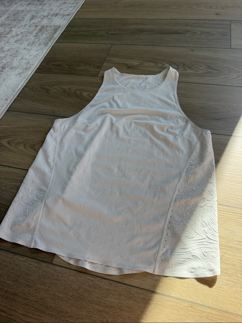 lululemon athletica White Racerback Tank Top
